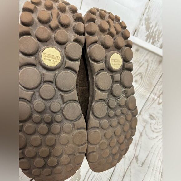 Skechers Go Walk Slip On Shoes Women's Sz 8 Brown Round Toe Suede Leather - Picture 7 of 12